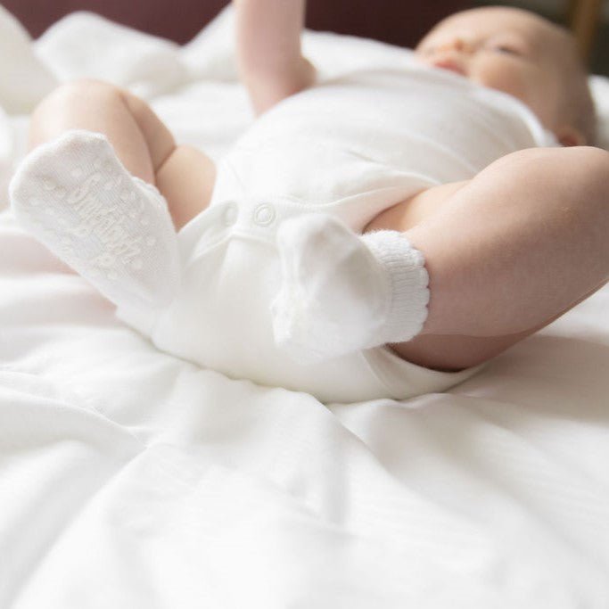 Baby Socks That Stay On With Non-Slip Soles 