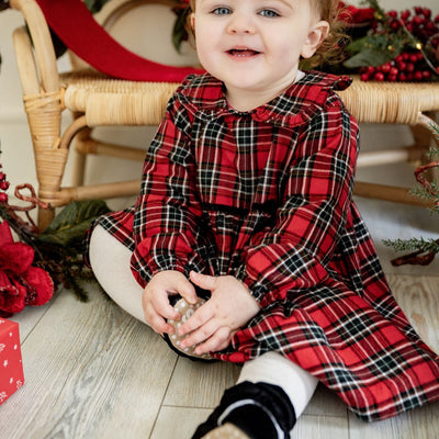 Schwarzer Samt – Babyschuhe mit rutschfester Sohle | Snugabugz 