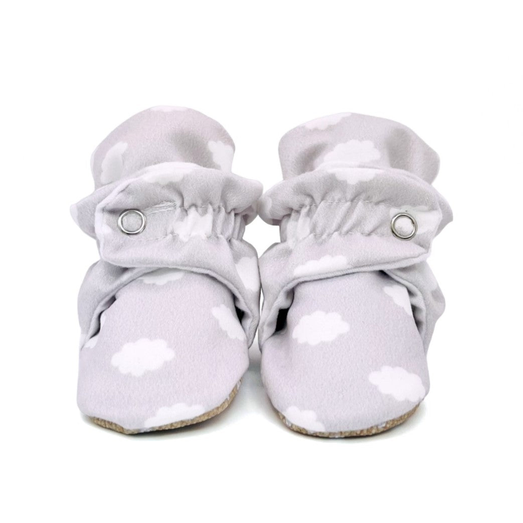 Grey baby slippers hotsell