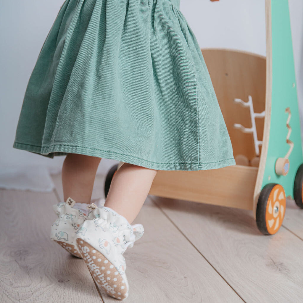 Non slip baby booties store